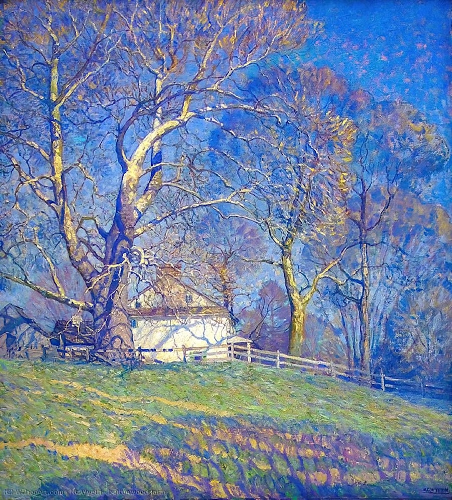 Buttonwood Farm by Newell Convers Wyeth Art Renewal Center